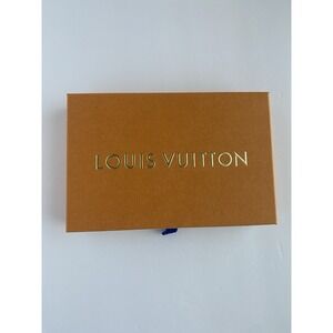 Louis Vuitton Wallet Size Empty Drawer Style Box With Dust Bag 8x5.25x1.5